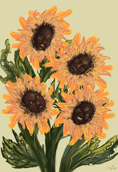 family portrait (sunflowers) family portrait (sunflowers)
