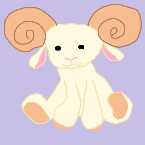 plush toy still life MS Paint